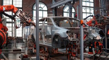 Robot production line